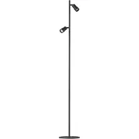 Eth Dubbele led leeslamp Liam zwart