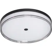Eth Led plafonnière Jill Ø 40cm - zwart