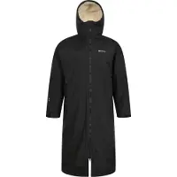 Mountain Warehouse Waterdichte badjas voor heren (Zwart)