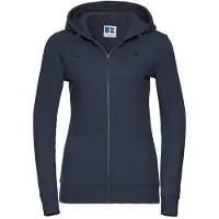 Russell athletic Russell Dames/Dames Authentic Full Zip Hoodie (Franse marine)