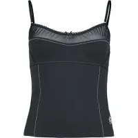 Vive maria Top - Coquette - L tot XXL - voor Vrouwen - zwart - Maat XL