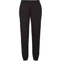 Fruit Of The Loom Fruit Of Loom Heren Klassieke 80/20 Elastische Joggingbroek (Zwart)