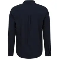Mountain Warehouse Heren Overhemd met lange mouwen in molton (Marine)