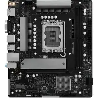 Asrock H810M-X Moederbord Socket Intel LGA 1851 Vormfactor Micro-ATX Moederbord chipset Intel H810