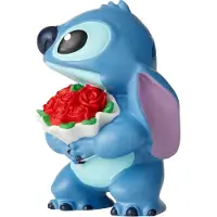 Stitch Lilo & Enesco With Roses Figure 6 Cm Blauw Kinderen
