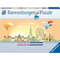 Ravensburger puzzel Een dag in Parijs - Legpuzzel - 1000 stukjes