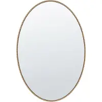 Beliani OUVEA - Wandspiegel - Goud - Hars