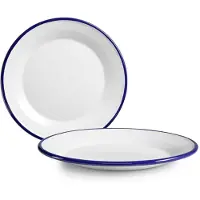 Ibili Glazuurde schaal, 28 cm, plat, transparant. Transparant, één maat