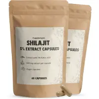 Cupplement - Shilajit Extract Capsules (5% Fulfinezuur) 500 mg - Combipack 120 St