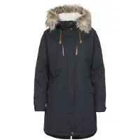 Trespass - Dames Faithful Waterdichte Jas (Zwart)
