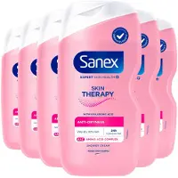 Sanex 6x Skin Therapy Douchecrème Anti Dryness 450 ml
