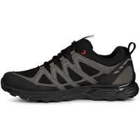 Trespass Heren Carraig Suede Wandelschoenen (Zwart/Grijs)
