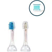 EMMI-DENT Ultrasonic Opzetborstels K4 Kids Metallic 4 St Tandenborstel