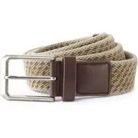 Asquith & Fox Heren Vintage Wash Canvas Riem (Khaki)