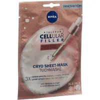 Nivea 9005800315478, Hydraterend masker, voor vrouwen, voor volwassen huid, geschikt voor alle huidtypes, anti-aging, revitaliserend, hydraterend, sheetmasker, 1 stuk