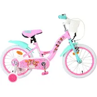 Volare Paw Patrol Kinderfiets - Meisjes - 16 inch - Roze - Twee handremmen
