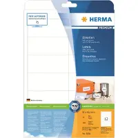 Technaxx premium adresetiketten nr. 5056, 97 x 42,3 mm, zelfklevend, permanent klevend, bedrukbaar, papier, wit, 300 stuks op 25 vellen