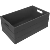 SuperMerchantEU Houten opbergdoos 26x16x11 cm