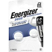 Energizer Cr2032 Ultimate 3V Lithium Knoopcelbatterijen 2 St Batterijen