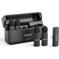 Boya By-v4d - 2.4ghz Four-channel Wireless Mic With Lightning Plug