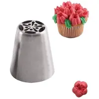 B2X - Russische Tyl - Tulpenvorm - Roestvrij Staal - Ø 2,3 cm