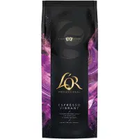 L'OR gebrande koffie Espresso Vibrant, hele bonen, intensiteit 4/5, zak van 1 kg