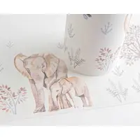 A.S. Création JUNGLE DIEREN BEHANGRAND | Avonturenkamer - Beige Grijs Zwart - Lilly & Luis