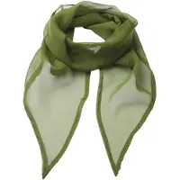 Premier Uniseks sjaal van chiffon in kleuren voor volwassenen (Oase Groen)