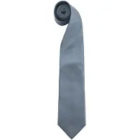 Premier Heren Kleuren Mode Stropdas (Grijs)