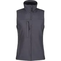 Regatta Dames/dames Flux Softshell Bodywarmer / Mouwloos Jasje (Waterafstotend & Windbestendig) (Afdichting Grijs)