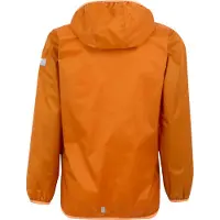 Regatta Groot Buitenshuis Kinderen/Kinderen Lever II Packaway Rain Jacket (Vos/Bloeiende goudsbloem)