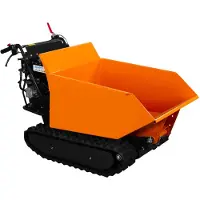 MonsterShop Minidumper 9CV 2 rupsen 18 cm minidumper 4 snelheden kiepcapaciteit 500 kg