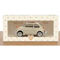 Norev Fiat 500 L 1968 Ivory Modelauto 1/18