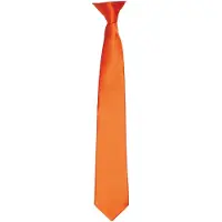 Premier Satijnen stropdas voor volwassenen (Terracotta)