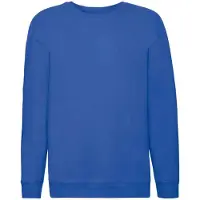 Fruit Of The Loom Sweatshirt met Drop Shoulder voor Kinderen/Kinderen (Koningsblauw)