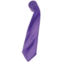 Premier Satijnen stropdas voor volwassenen (Rijke Violet)