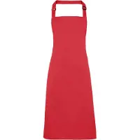 Premier Kleuren Slabberschort / Werkkleding (Pack of 2) (Aardbeienrood)