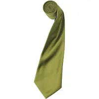 Premier Herensatineband (smal blad) (pakje van 2) (Khaki)