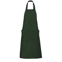 Sols Unisex Gala Lang Slabberschort / Barwear (Fles groen)
