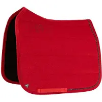 Anky zadeldekje velvet dressuur Equestrian red maat full AW 2025