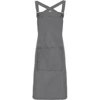 Premier Cross Back Barista Slabberschort (Grijze Denim)