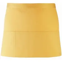 Premier Dames/Dames Kleuren 3 Zakschort / Werkkleding (Pakket van 2) (Zonnebloem)