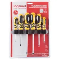 Toolland SCHROEVENDRAAIERSET - 6 stuks