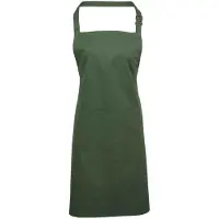 Premier Unisex Volwassenenschort met zakken (Mos)