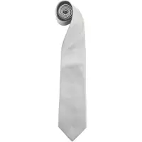 Premier Heren "Kleuren" Gewone mode / Business Tie (Pakket van 2) (Zilver)