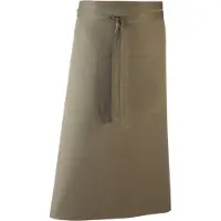 Premier Unisex Kleuren Barschort / Werkkleding (Lange Continentale Stijl) (Pakket van 2) (Salie)