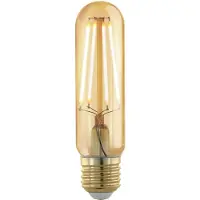 Eglo Ledfilamentlamp T32 - Amber - D3,2cm - Warm Wit - E27 - 4w