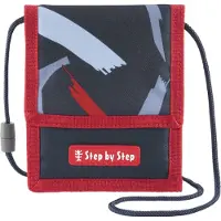 Step by step halsportemonnee Neck Pouch Sports Car Mick grijs rood