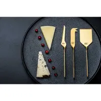 Style de Vie Kaas- en Botermes Goud (6-Delig)