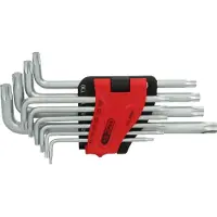 Ks Tools 151.4880 TX Haakse schroevendraaierset T 8, T 10, T 15, T 20, T 25, T 27, T 30, T 40, T 45, T 50 10-delig